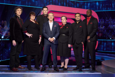 Beat the Chasers stars and Bradley Walsh in promo picture